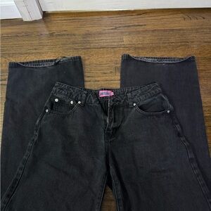 Edikted Black Denim Women's Jeans